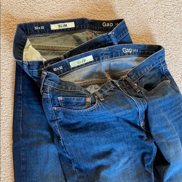 TWO PAIR men’s GAP jeans - Picture 4 of 7
